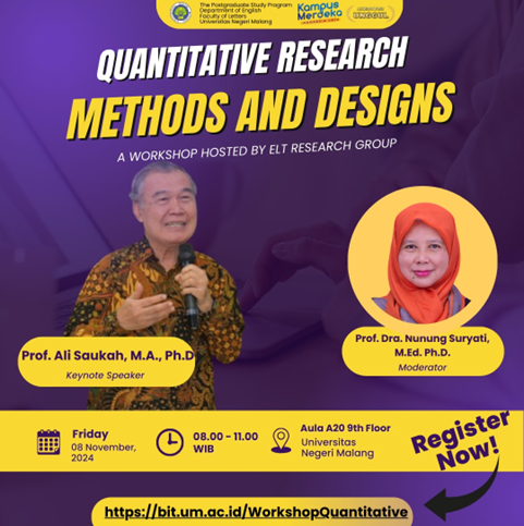 KBK ELT: Delving into Methods and Designs in Quantitative Research